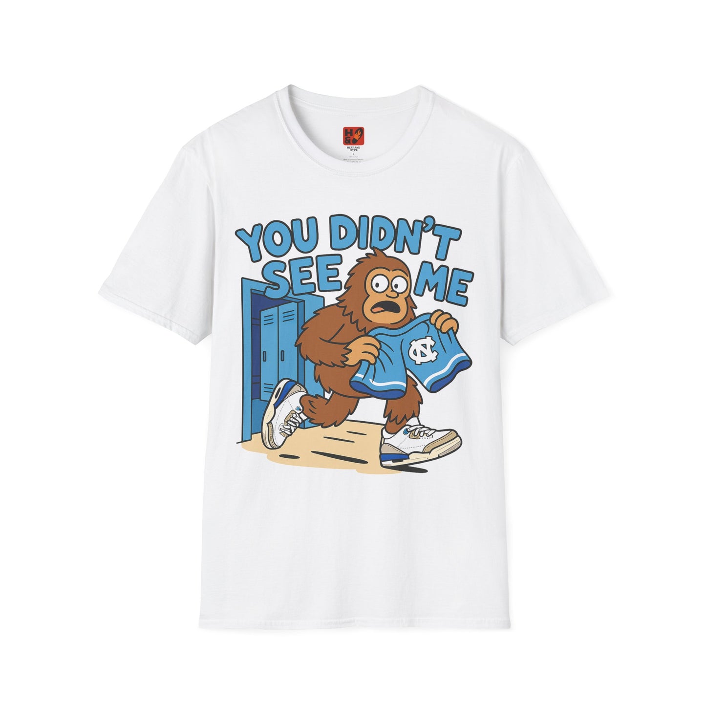 "Sasquatch Spotting (Lucky Shorts)" T-shirt