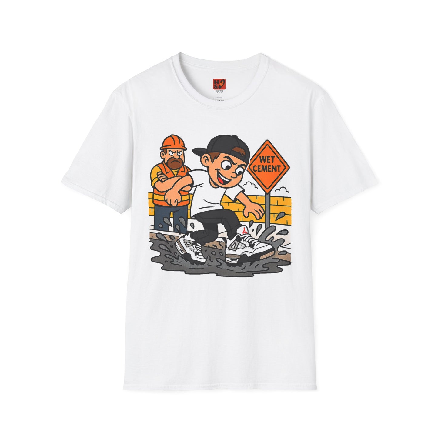 "Playing In Cement (Cement 4s)"T-Shirt