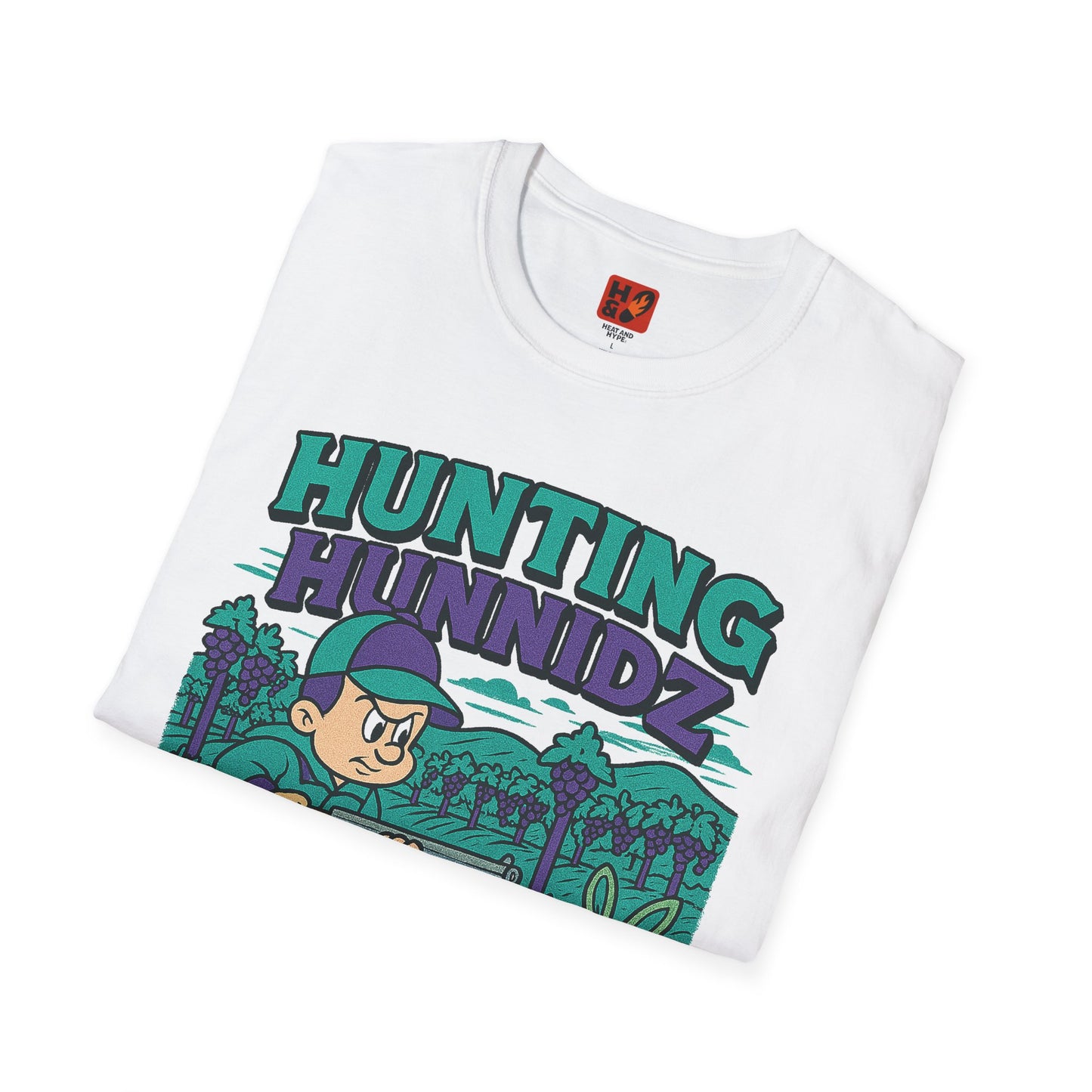 "Hunting Hunneds (Grape 5s)T-Shirt
