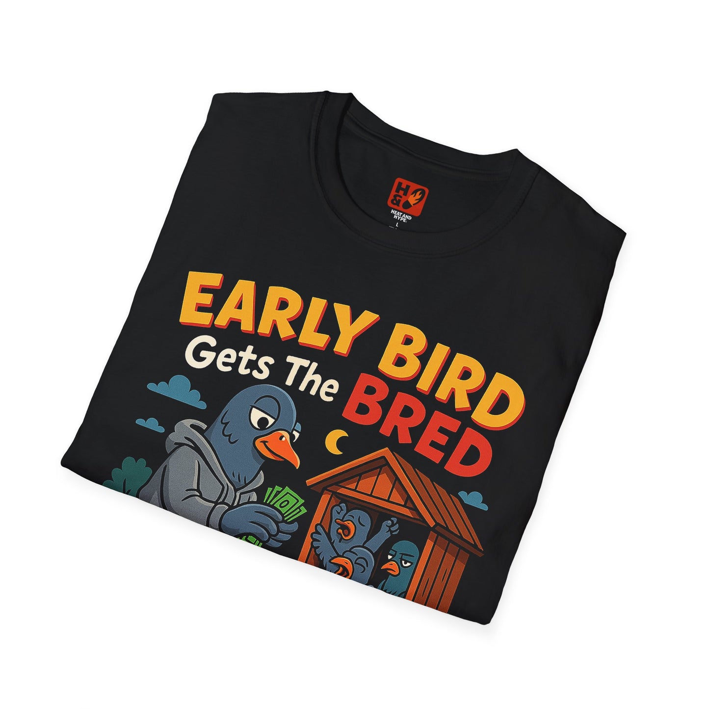 "Early Bird Gets The Bred (Bred 11)" T-shirt