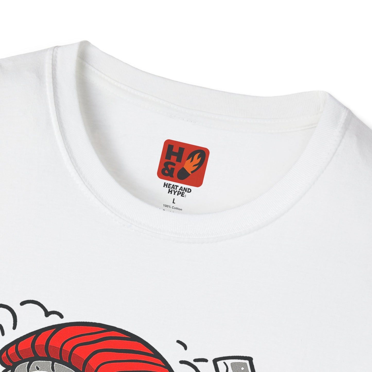 "Sushi Monster Attack (Metallic 5's)"T-shirt