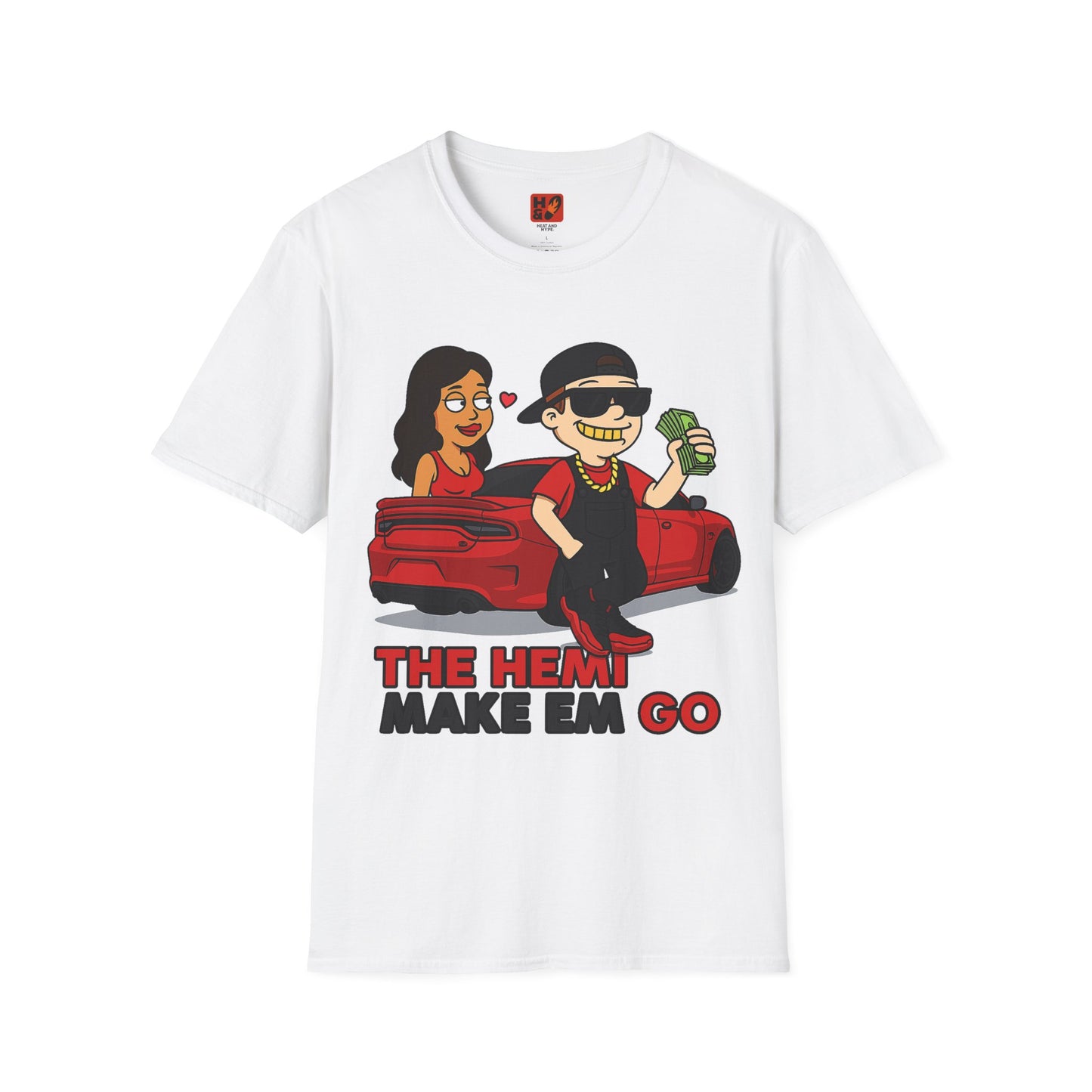 "The Hemi Make Em Go (Flu Game 12s)" T-Shirt
