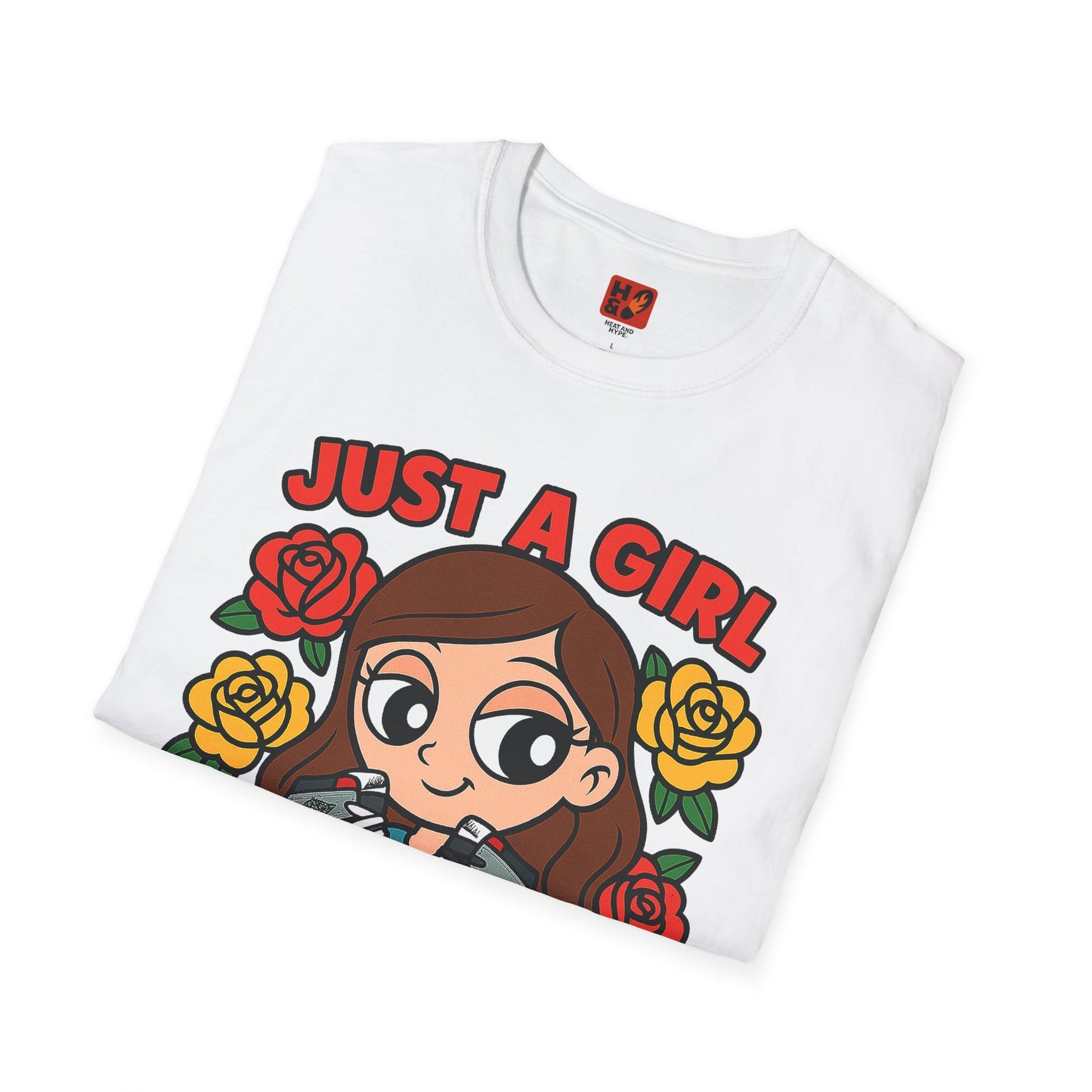 "Just a Girl. (Chicago Shadow)" T-Shirt