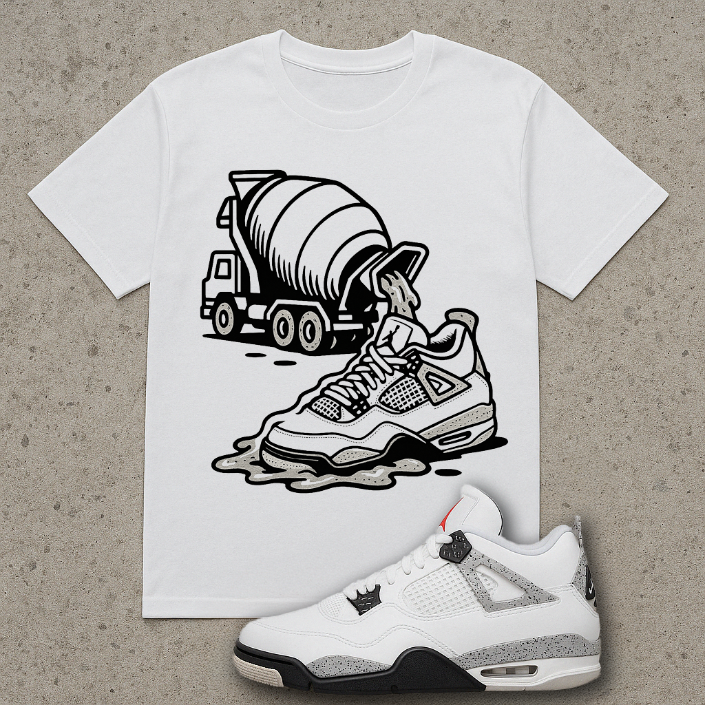"Cement Pour (Cement 4s)"T-Shirt