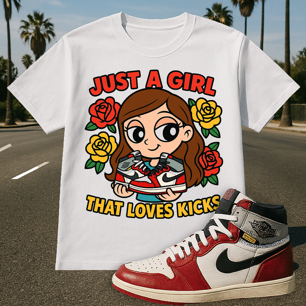 "Just a Girl. (Chicago Shadow)" T-Shirt