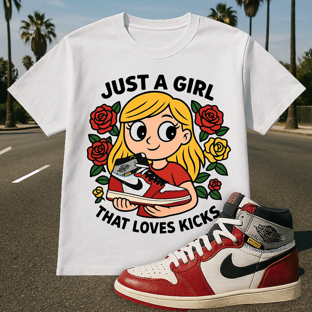 "Just A Girl.. (Chicago Shadow)" T-Shirt