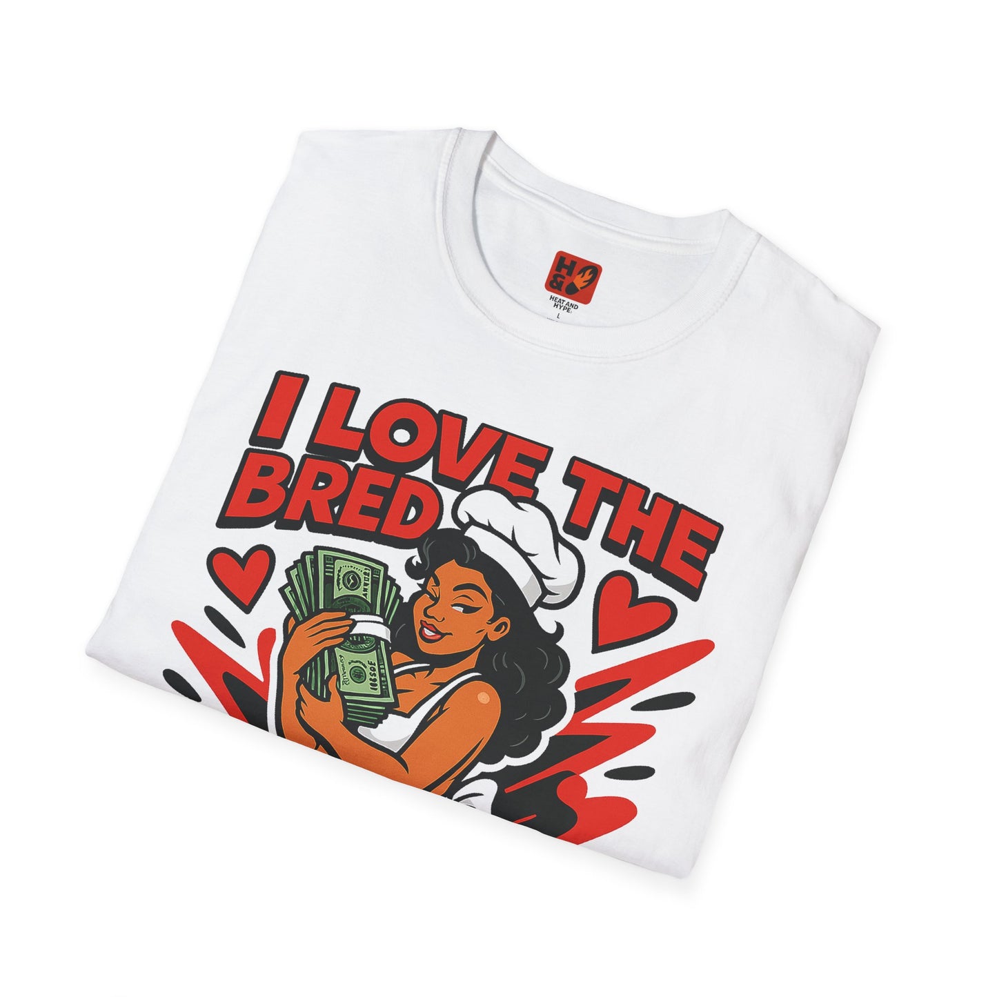 "I LOVE THE BRED (Bred 11)" T-shirt