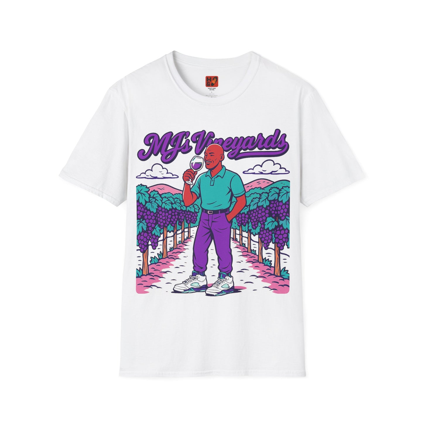"MJ Vineyards (Grape 5s)T-Shirt