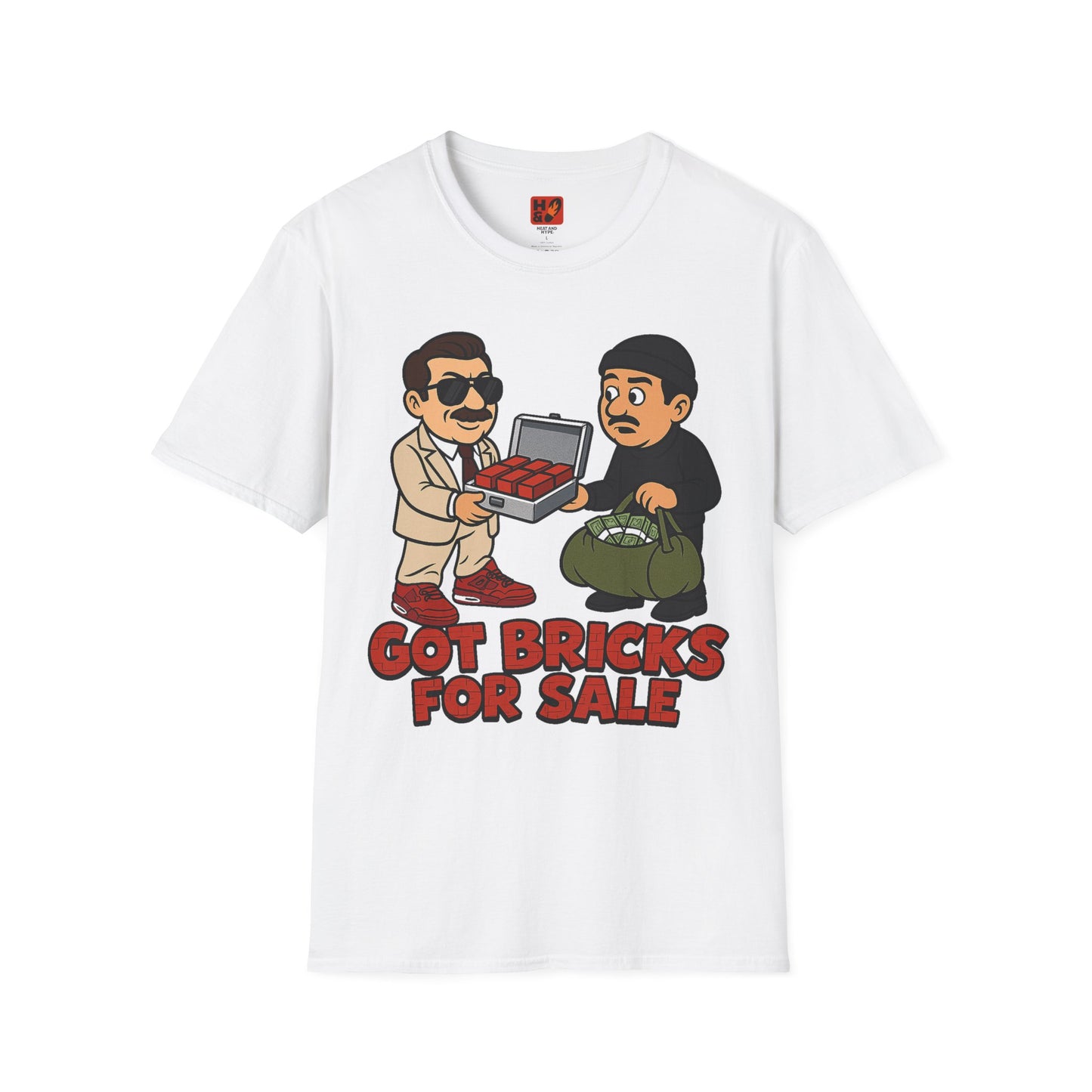 "Dealing Bricks (Brick 4's)" T-Shirt