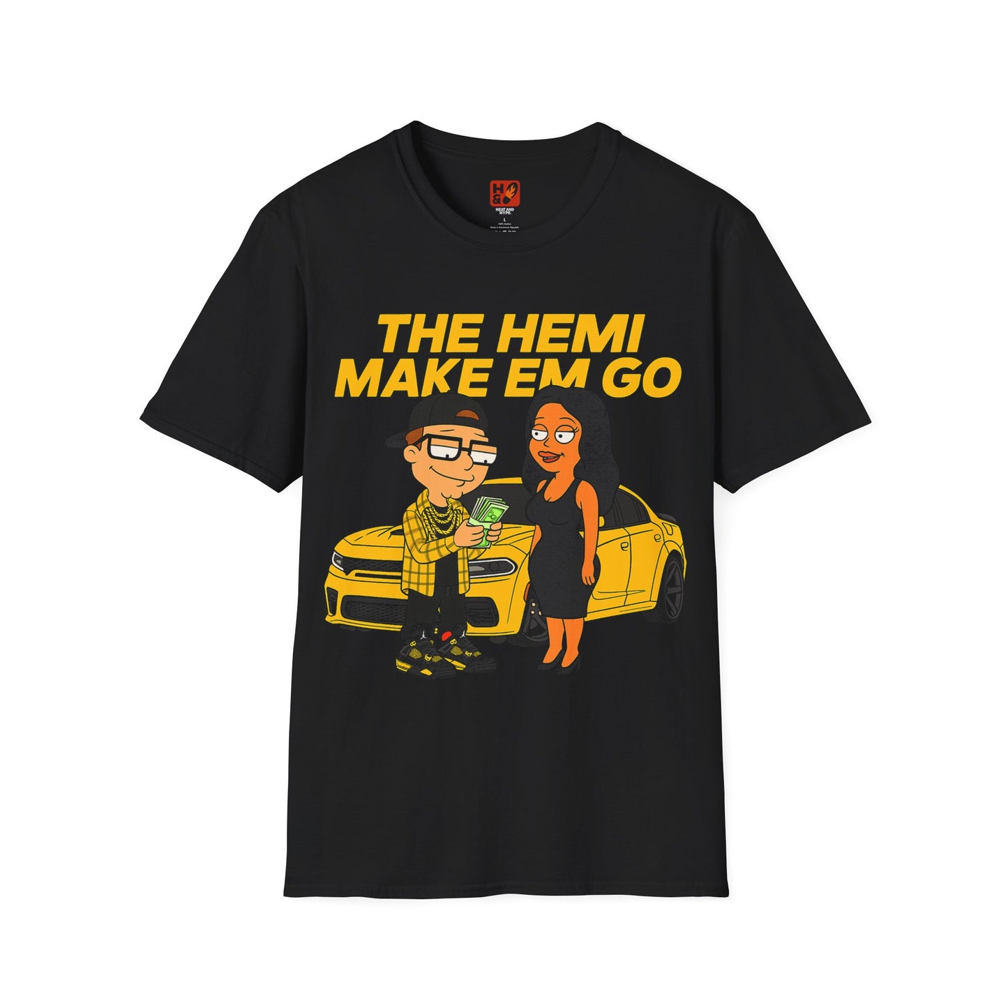 "Hemi Make Em Go (Thunder 4s)" T-Shirt