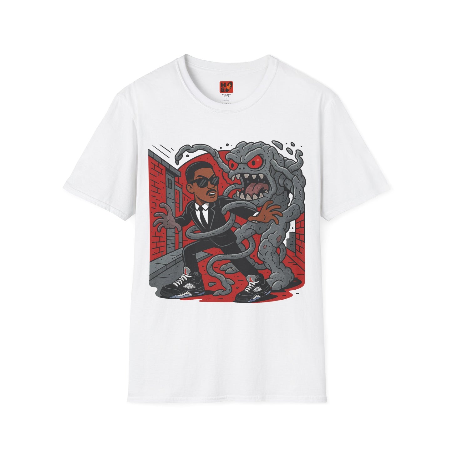 "J Battles Alien (Metallic 5's)T-shirt