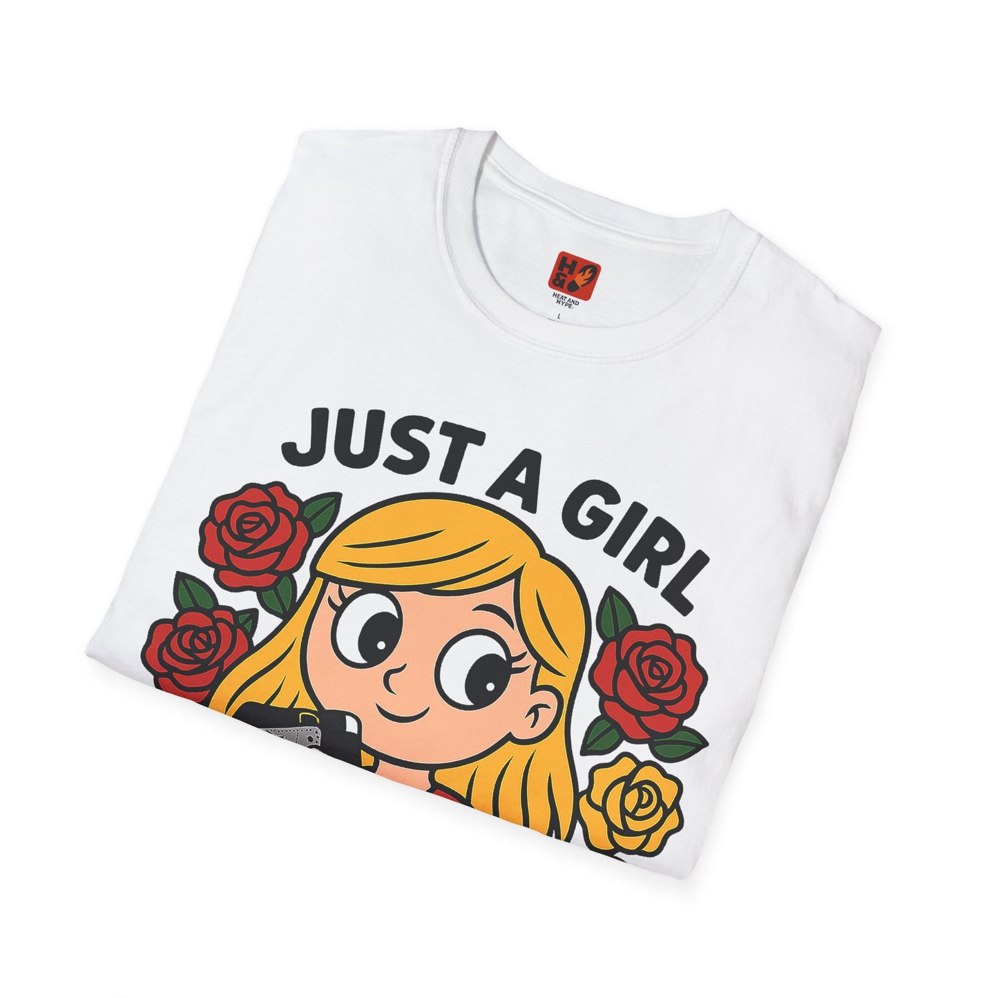 "Just A Girl.. (Chicago Shadow)" T-Shirt