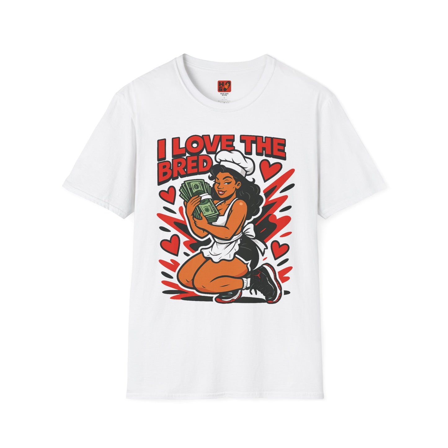 "I LOVE THE BRED (Bred 11)" T-shirt
