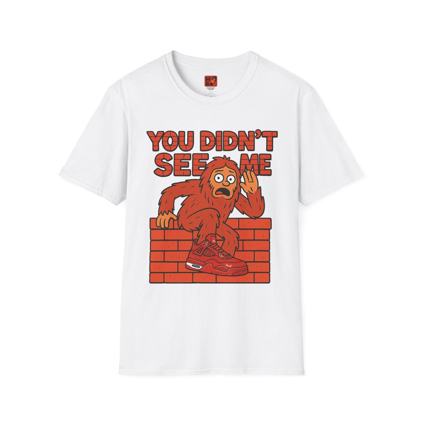 "You Didn't See Me (Brick 4's)" T-Shirt