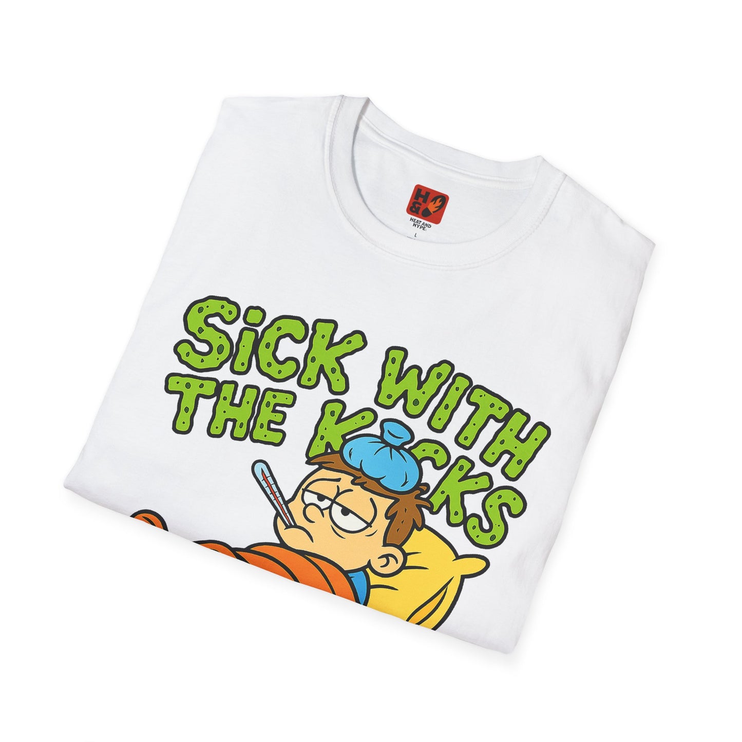 "Sick With The Kicks (Flu Game 12s)" T-Shirt