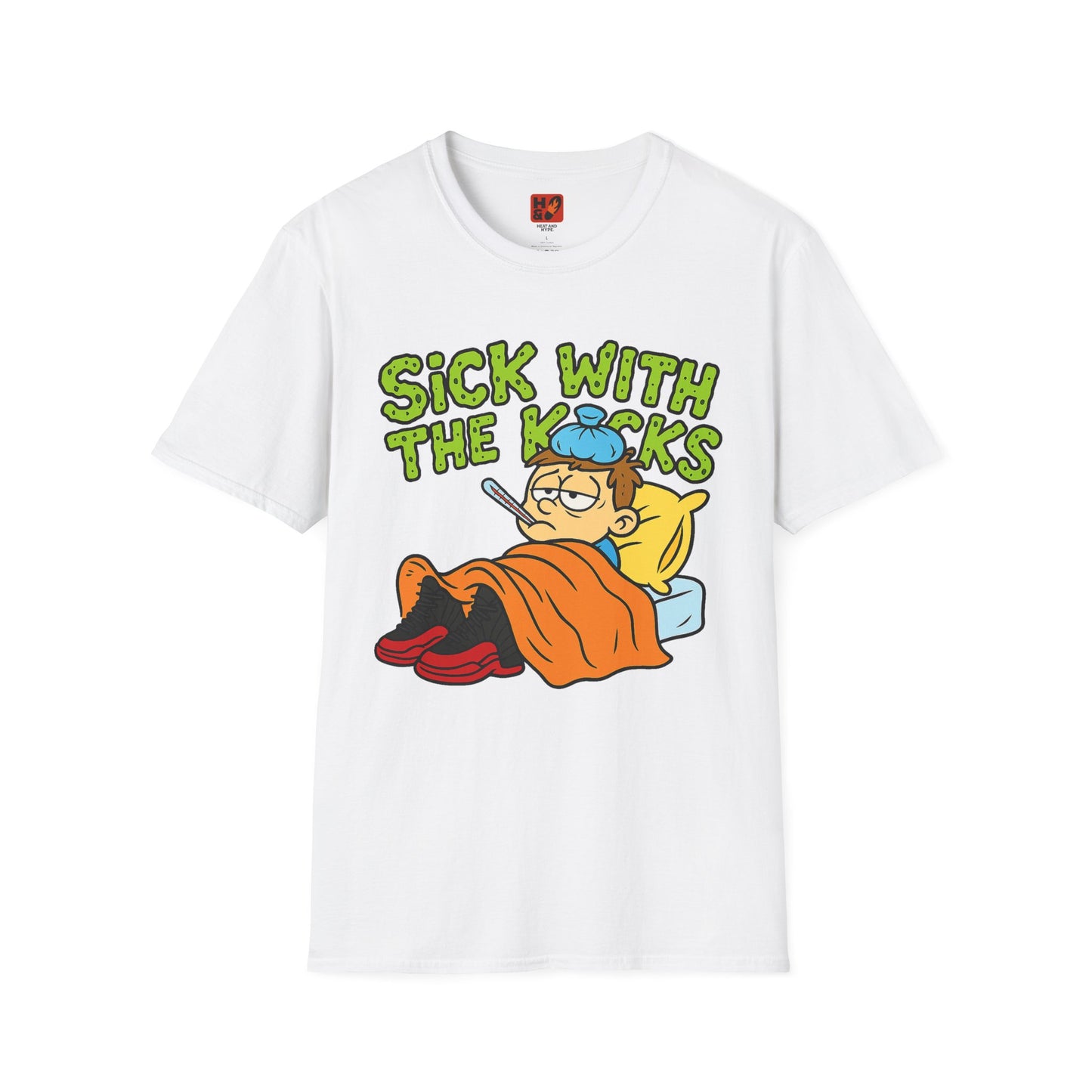 "Sick With The Kicks (Flu Game 12s)" T-Shirt