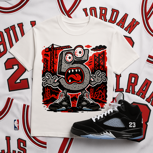 "Metallic Monster 5 (Metallic 5's)"T-shirt