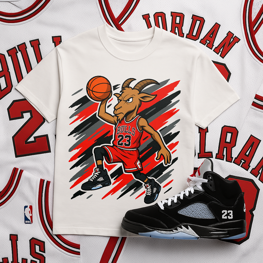"Goat Things (Metallic 5's)"T-shirt