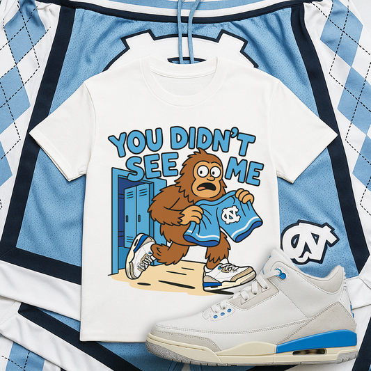 "Sasquatch Spotting (Lucky Shorts)" T-shirt