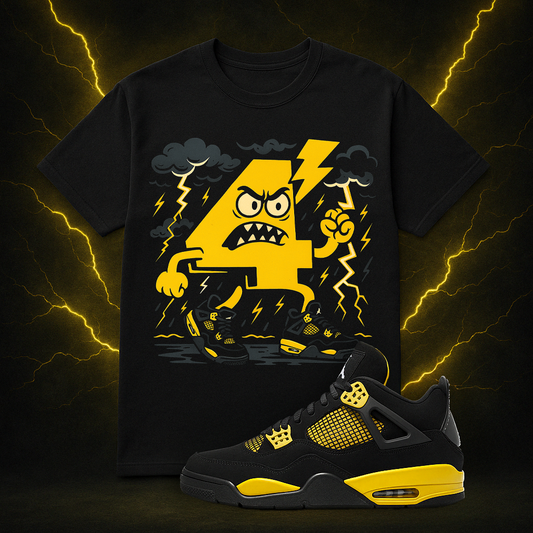 "Thunder Four Monster (Thunder 4s)" T-Shirt