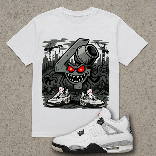 "Cement 4 Monster (Cement 4s)"T-Shirt