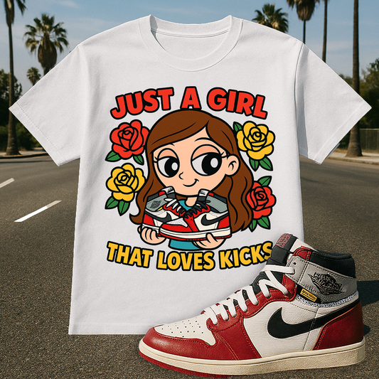 "Just a Girl. (Chicago Shadow)" T-Shirt