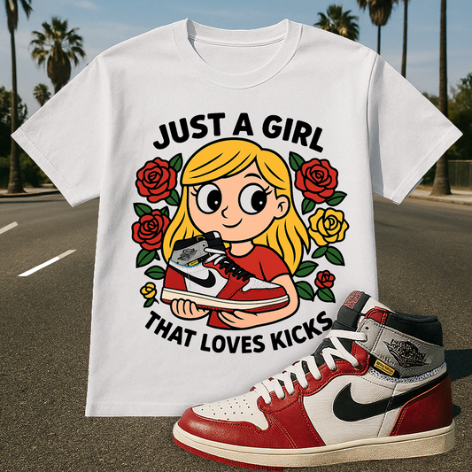 "Just A Girl.. (Chicago Shadow)" T-Shirt