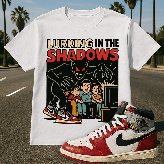 "Lurking In The Shadow (Chicago Shadow)" T-Shirt
