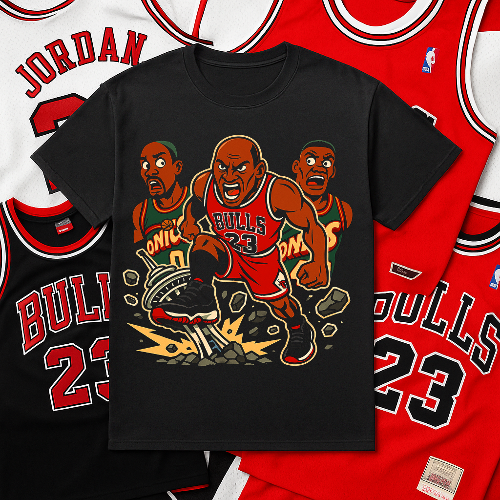 "Jordan The Conqueror (Seattle)" T-shirt