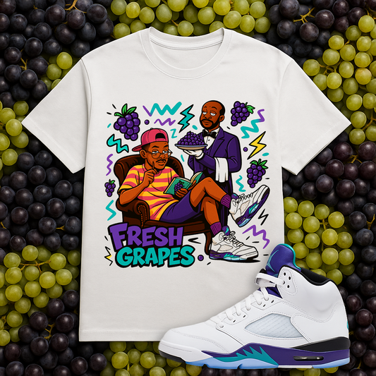 "Fresh Grapes (Grape 5s)T-Shirt
