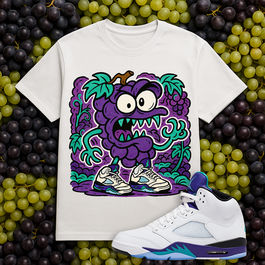 "The Grape 5 Monster (Grape 5s)T-Shirt
