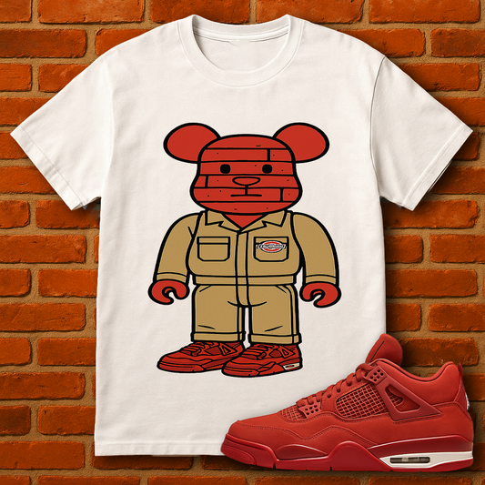 "Brick Bear(Brick 4's)" T-Shirt