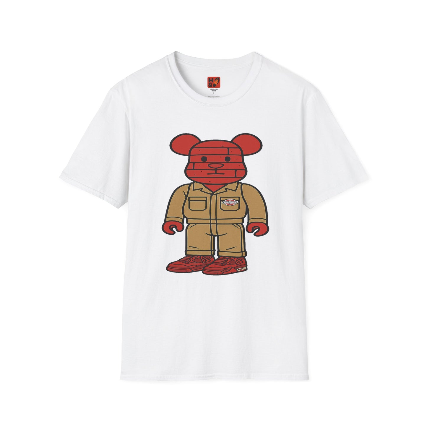 "Brick Bear(Brick 4's)" T-Shirt